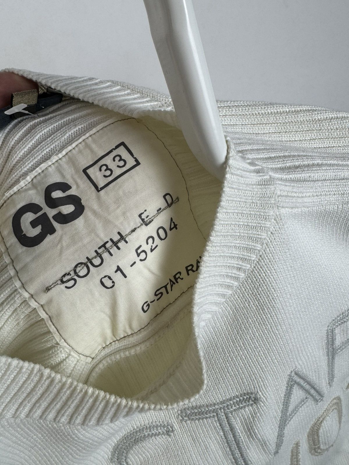 G-Star G -Star Big Logo Cotton Jumper Parker R 01 Knit L/S Size US XXL / EU 58 / 5 - 5 Thumbnail