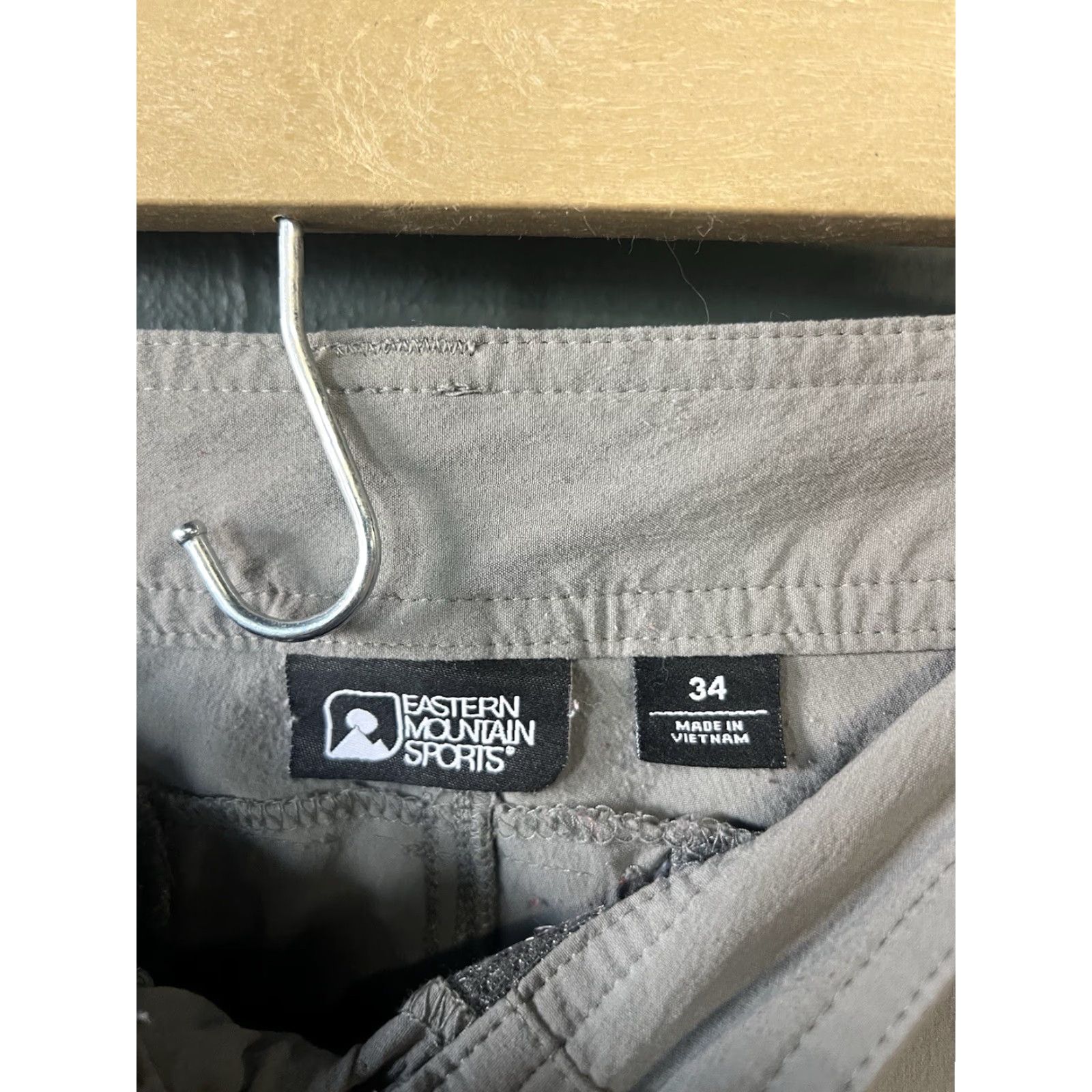 Eastern Mountain Sports EASTERN MOUNTAIN SPORTS Mens Gray Convertible Outdoor Hiking Pants 34 Size 34 Size US 34 / EU 50 - 3 Thumbnail