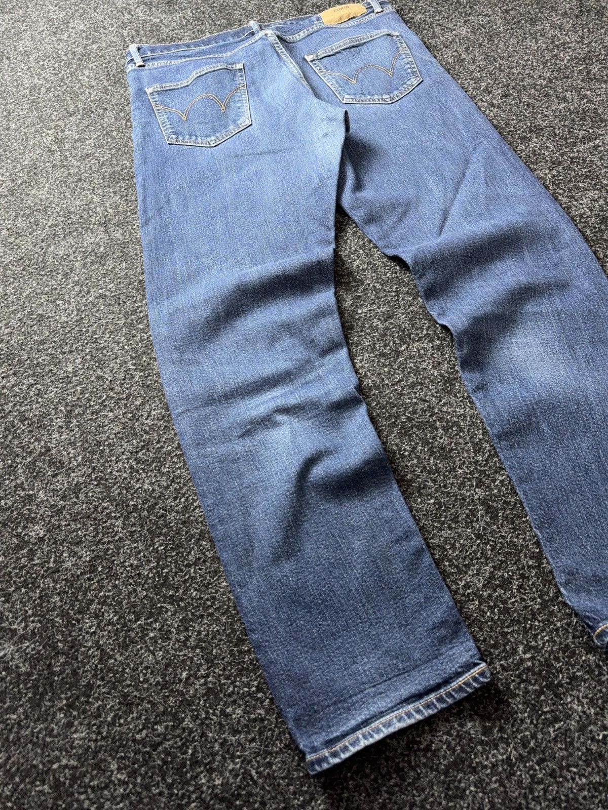 Edwin Vintage 00s Edwin Men’s Vintage Wash Japanese Denim Jeans Size US 36 / EU 52 - 15 Thumbnail