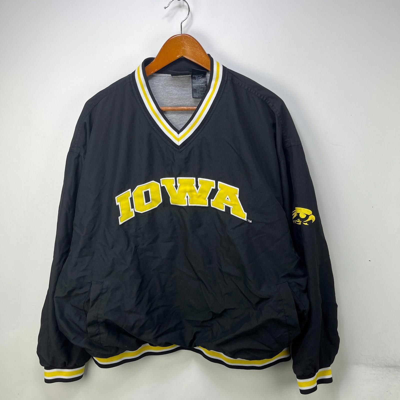 Other Vintage 90s Iowa Hawkeyes Pullover Windbreaker Jacket XL Size ONE SIZE - 1 Thumbnail