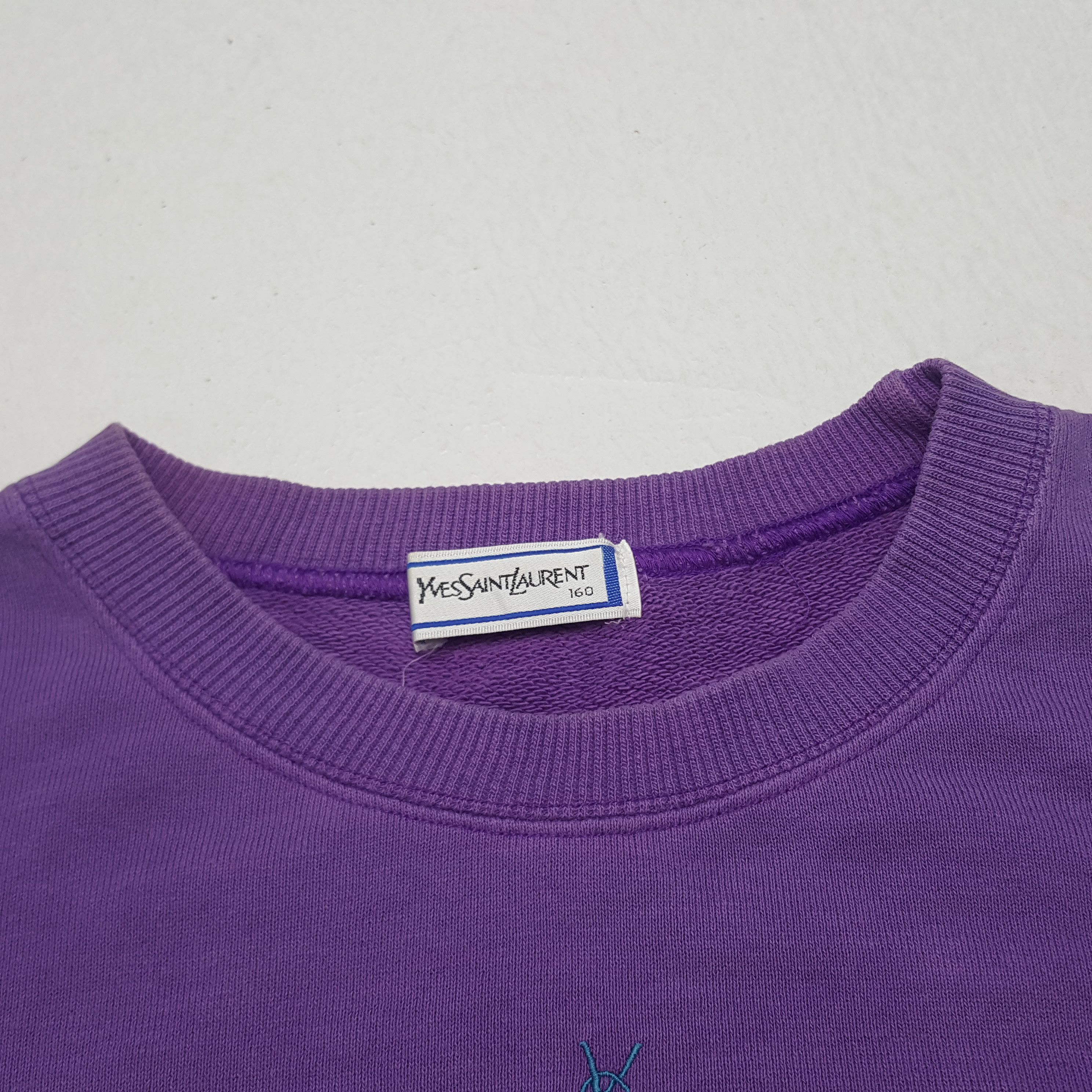 Vintage × Yves Saint Laurent Vintage Yves Saint Laurent Sweatshirt Size US M / EU 48-50 / 2 - 4 Thumbnail