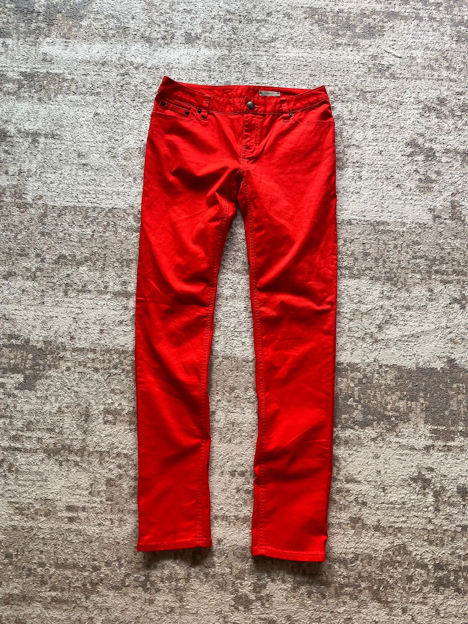Polo Ralph Lauren Polo Ralph Lauren Bowery Skinny Sz 16 / XS Red Jeans Size 24" / US 00 / IT 34 - 10 Thumbnail
