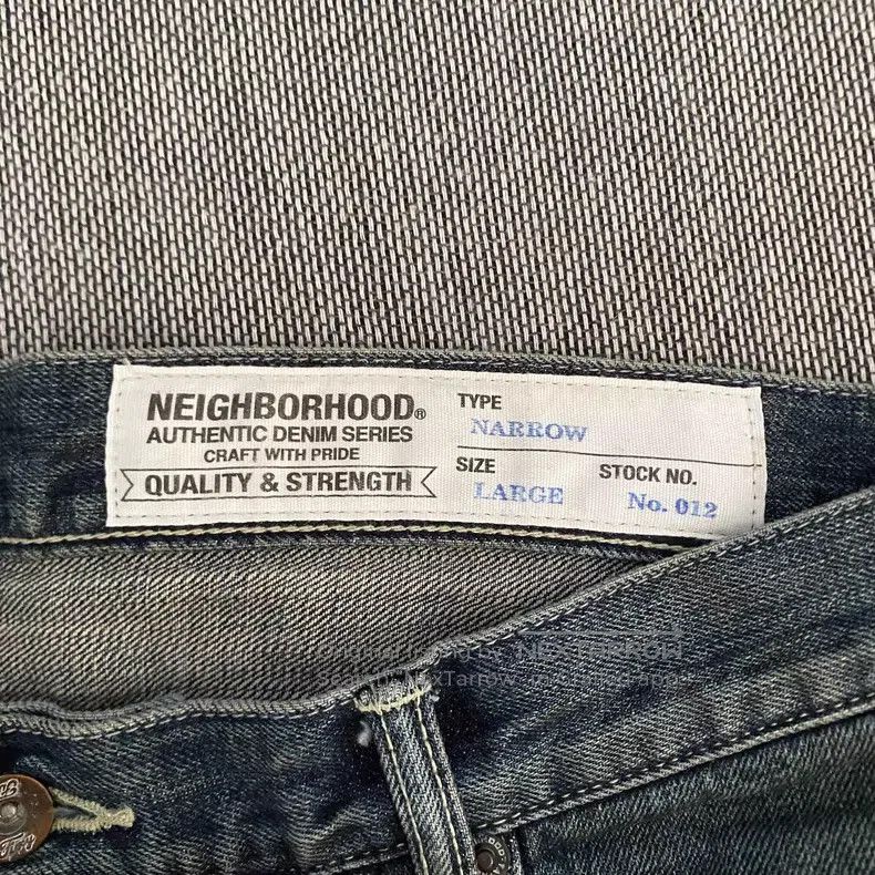 Neighborhood Neighborhood size L Studded King Denim Pants Size US 27 - 8 Thumbnail