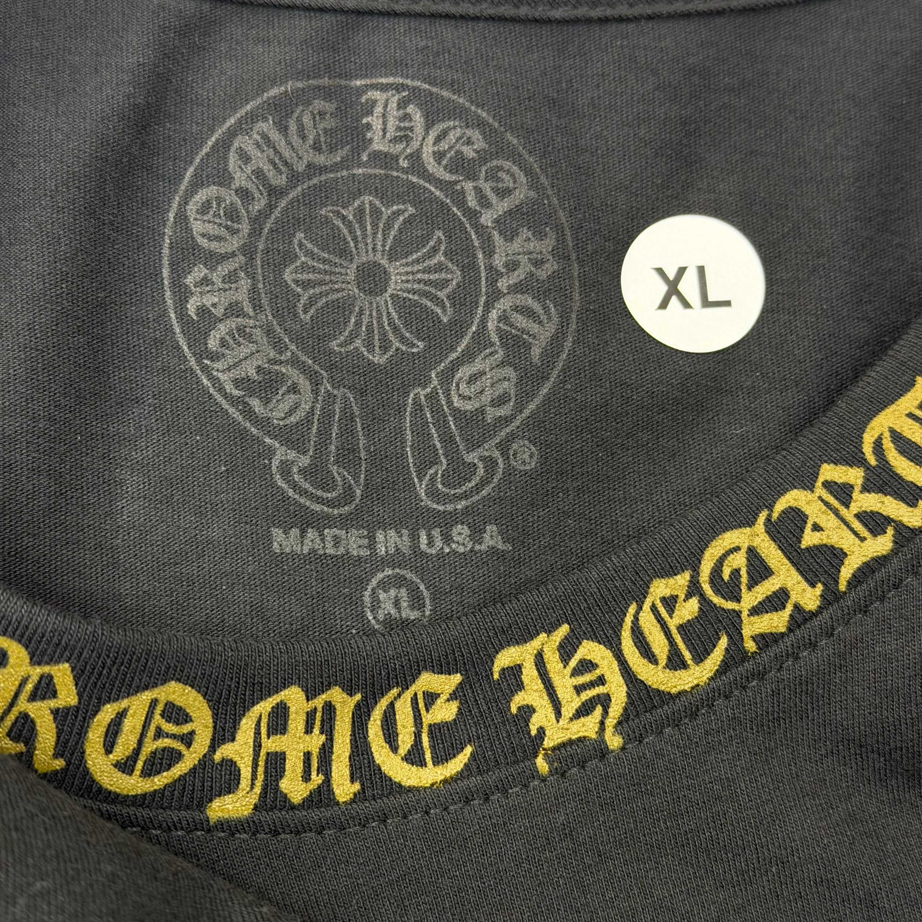 Chrome Hearts Chrome Hearts Olive Neck Logo L/S XL Size US XL / EU 56 / 4 - 5 Thumbnail