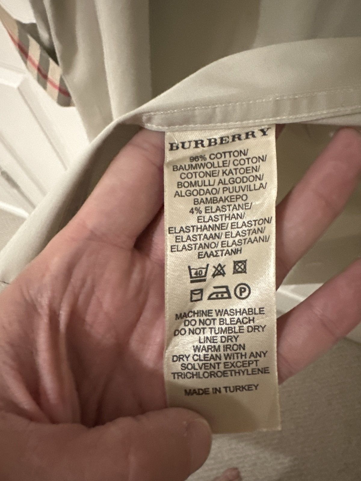 Burberry Burberry Shirt, Sz S Size US S / EU 44-46 / 1 - 3 Thumbnail