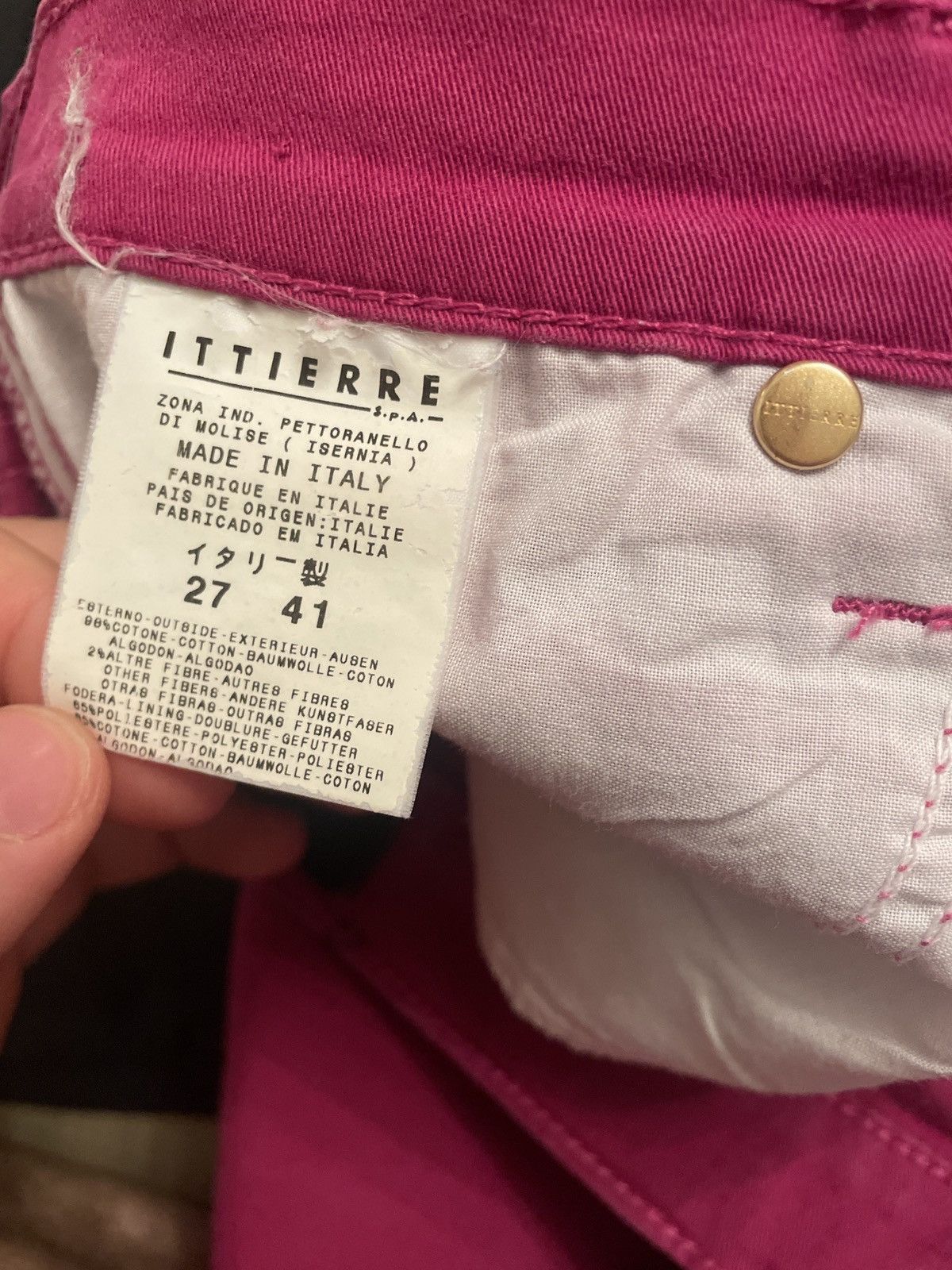 Versace × Versace Jeans Couture Versace Pink Skinny Jeans Size 27" / US 4 / IT 40 - 5 Thumbnail