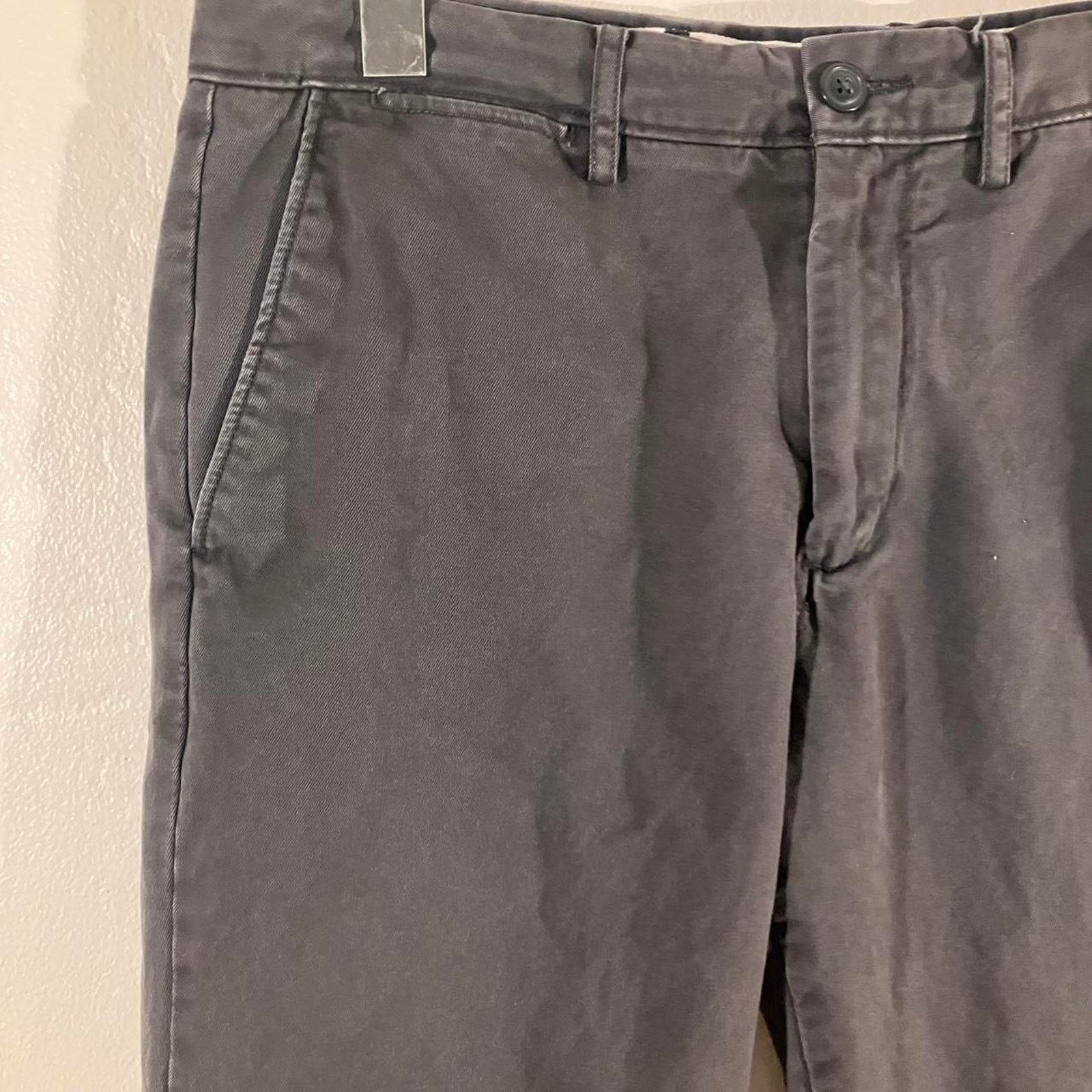 J.Crew J. Crew Charcoal Grey Chino Pants Size US 31 - 2 Thumbnail