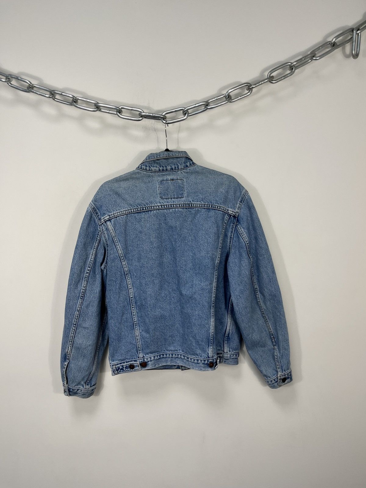 Levi's Vintage Levi’s USA Light Blue Hype Denim Jacket Size US M / EU 48-50 / 2 - 13 Thumbnail
