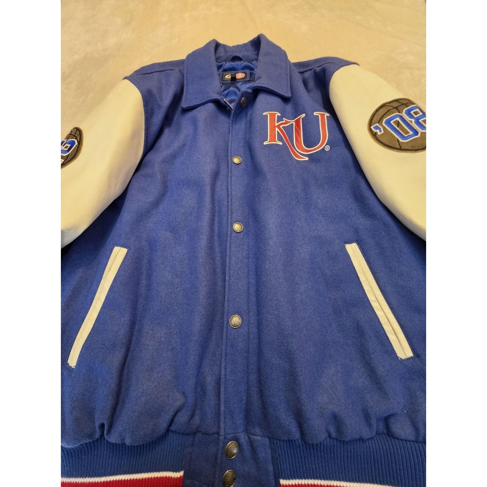 Other rare vintage Kansas University KU Jayhawks National Champs Size US XXL / EU 58 / 5 - 5 Thumbnail