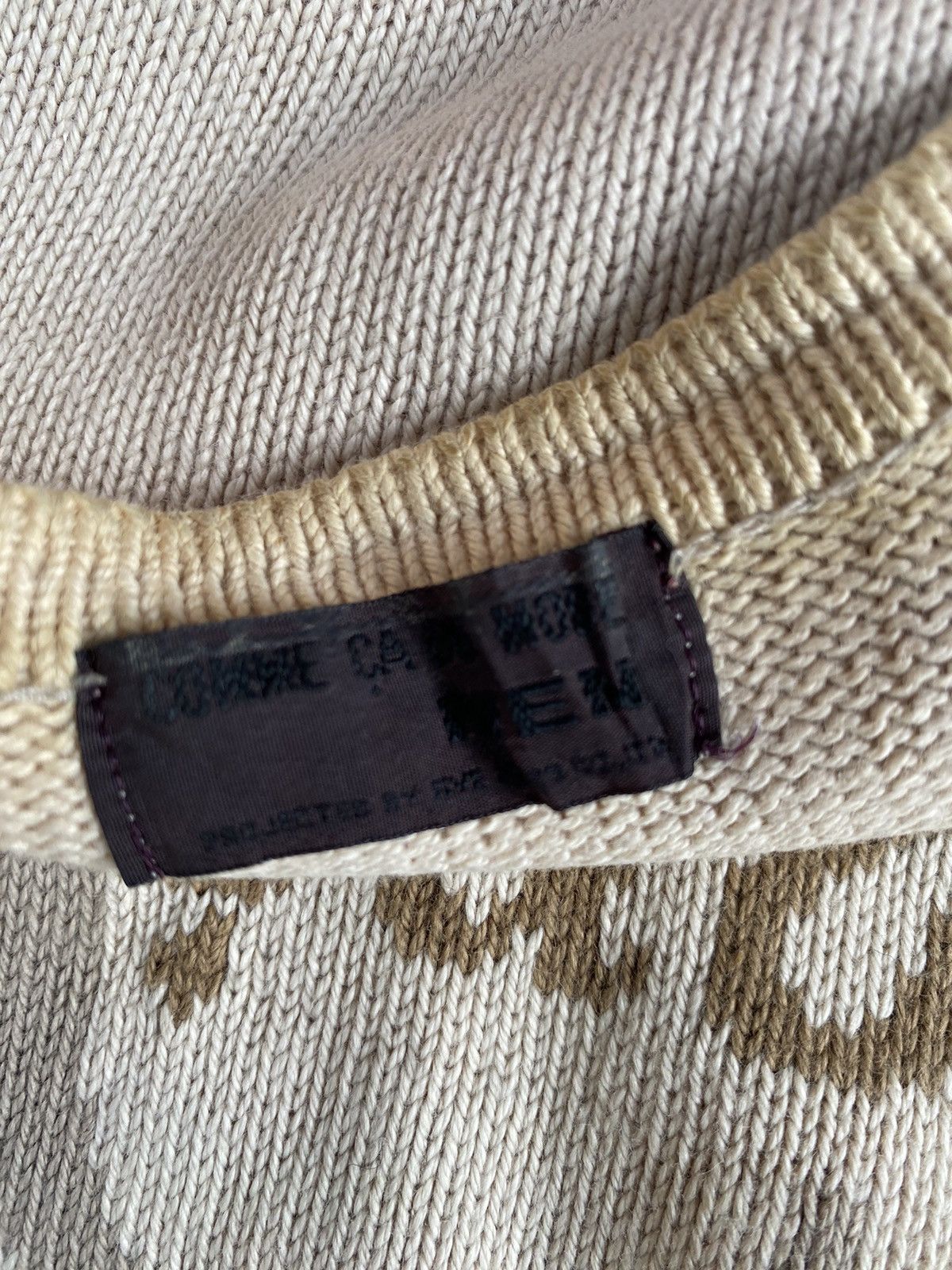 Comme Ca Ism × Japanese Brand × Vintage Vtg Comme Ca Due Mode Sweater Size US L / EU 52-54 / 3 - 10 Thumbnail