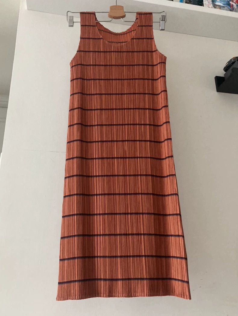 Issey Miyake Issey Miyake size:3 Bamboo joint dress Size M / US 6-8 / IT 42-44 - 2 Thumbnail