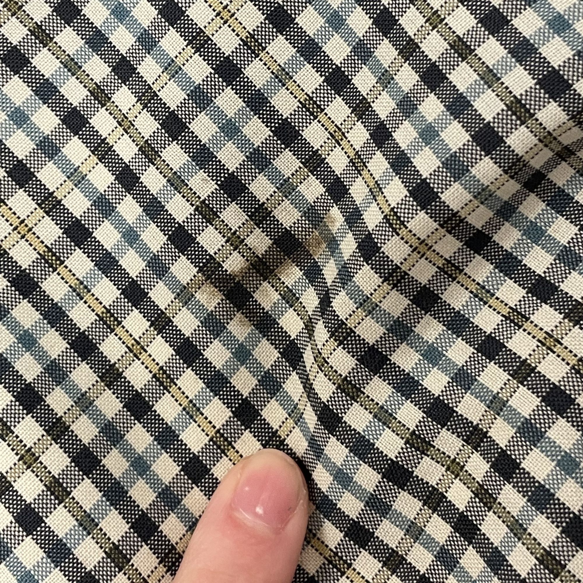 Pierre Cardin Vtg Pierre Cardin OVERCHECK Shadow Plaid Trousers Size US 32 / EU 48 - 8 Thumbnail