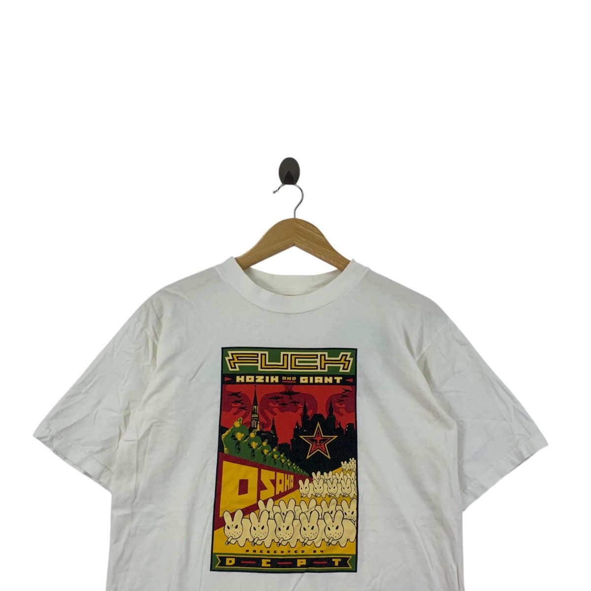 Obey OBEY x FRANK KOZIK x KOROSEAL Illustration Tee Shirt Top Size US M / EU 48-50 / 2 - 2 Thumbnail