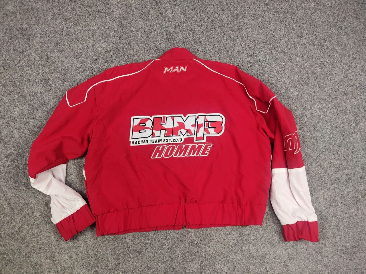 Japanese Brand Boxy Washed Nylon moto Sport Racing Short Jacket Vintage Size US S / EU 44-46 / 1 - 15 Thumbnail