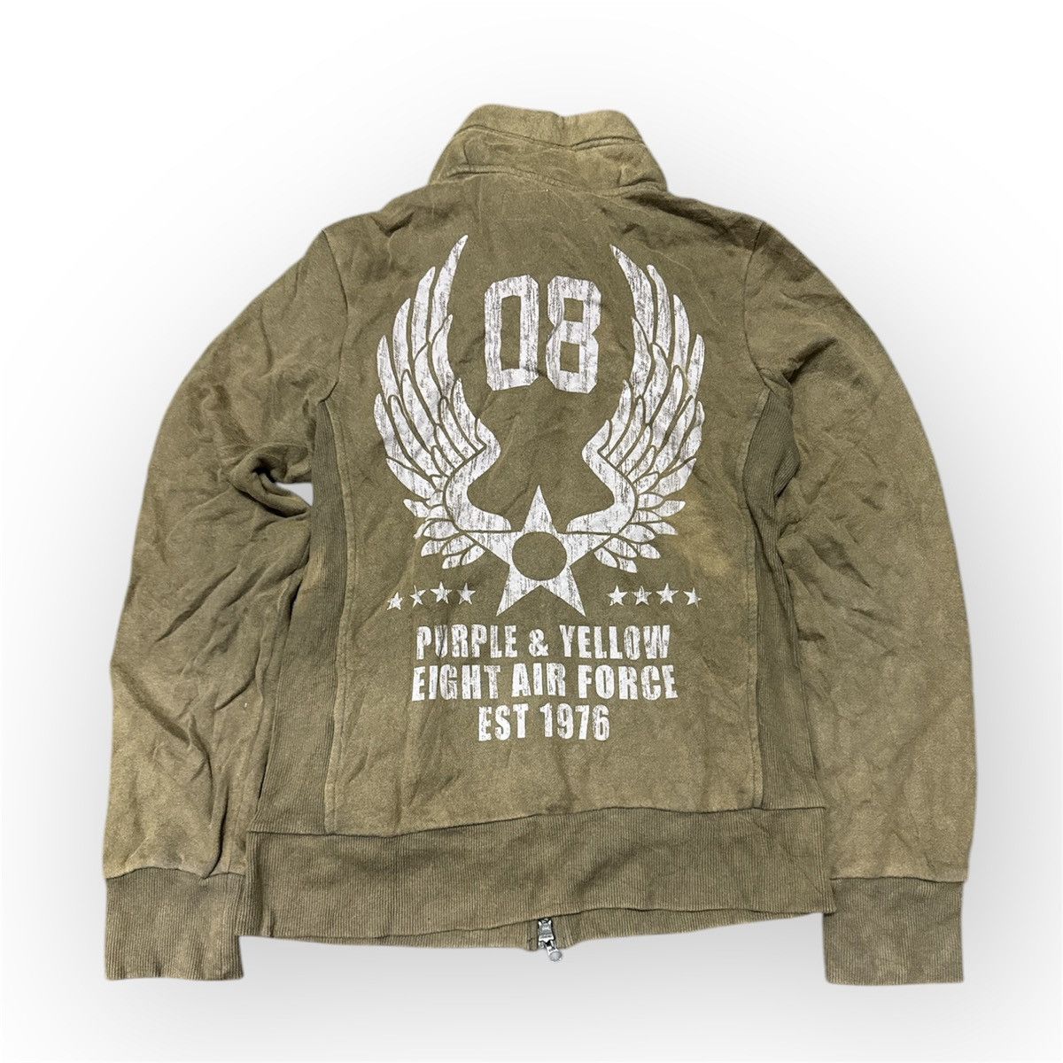 Japanese Brand DIG DEEP CROSS PUNK STYLE SUKAJAN JACKET Size US M / EU 48-50 / 2 - 4 Thumbnail