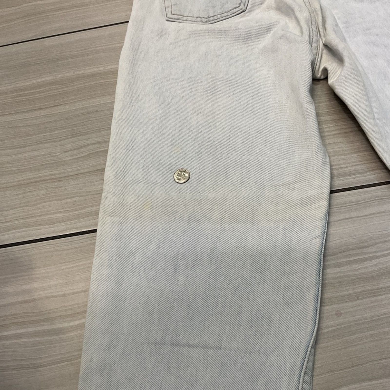 Guess Vintage 90’s Guess High-Waist Light Wash Taper Mom Jeans Size 28" / US 6 / IT 42 - 7 Thumbnail