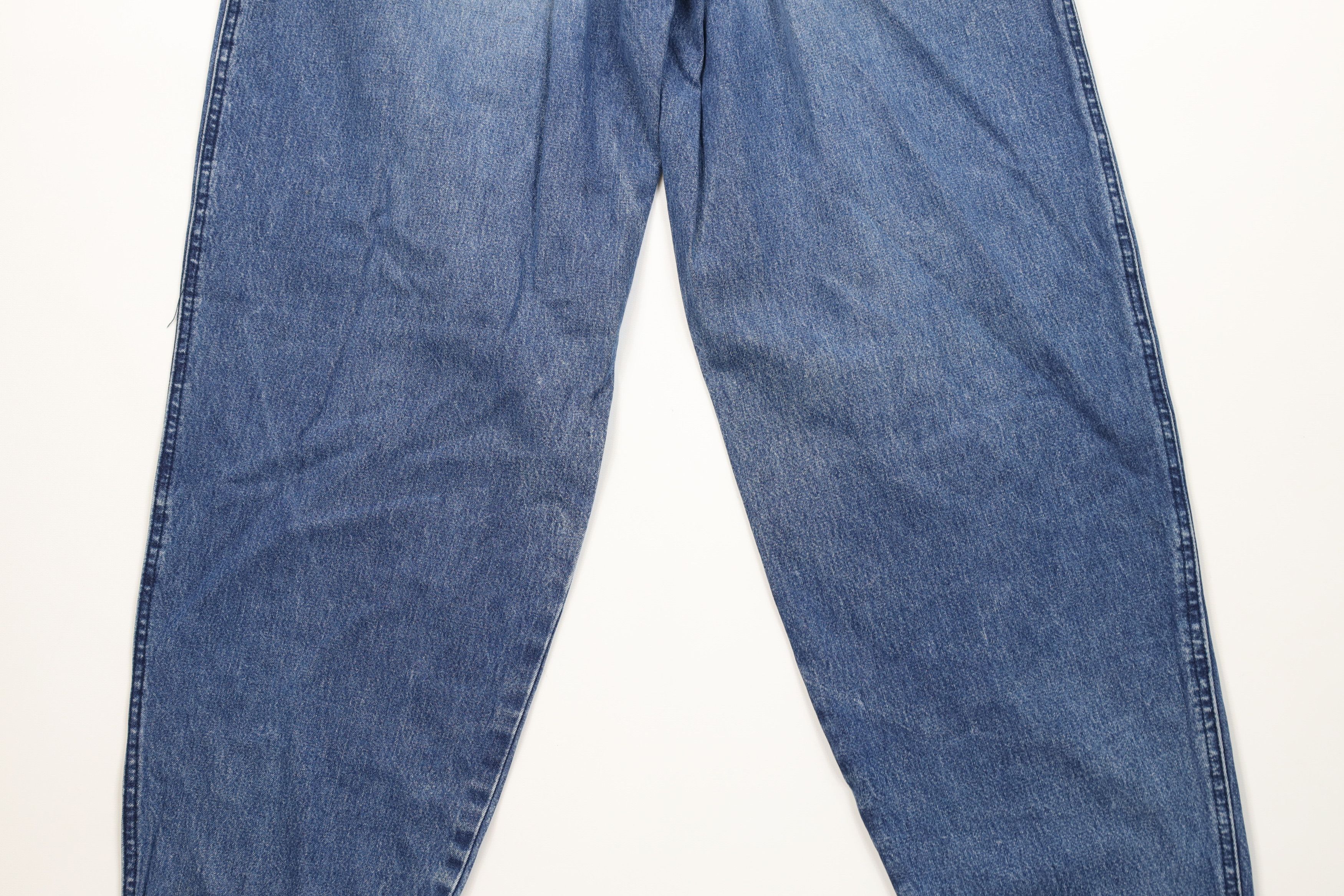 Vintage Vintage 90s Streetwear High Waisted Pleated Tapered Jeans Size 28" / US 6 / IT 42 - 11 Thumbnail