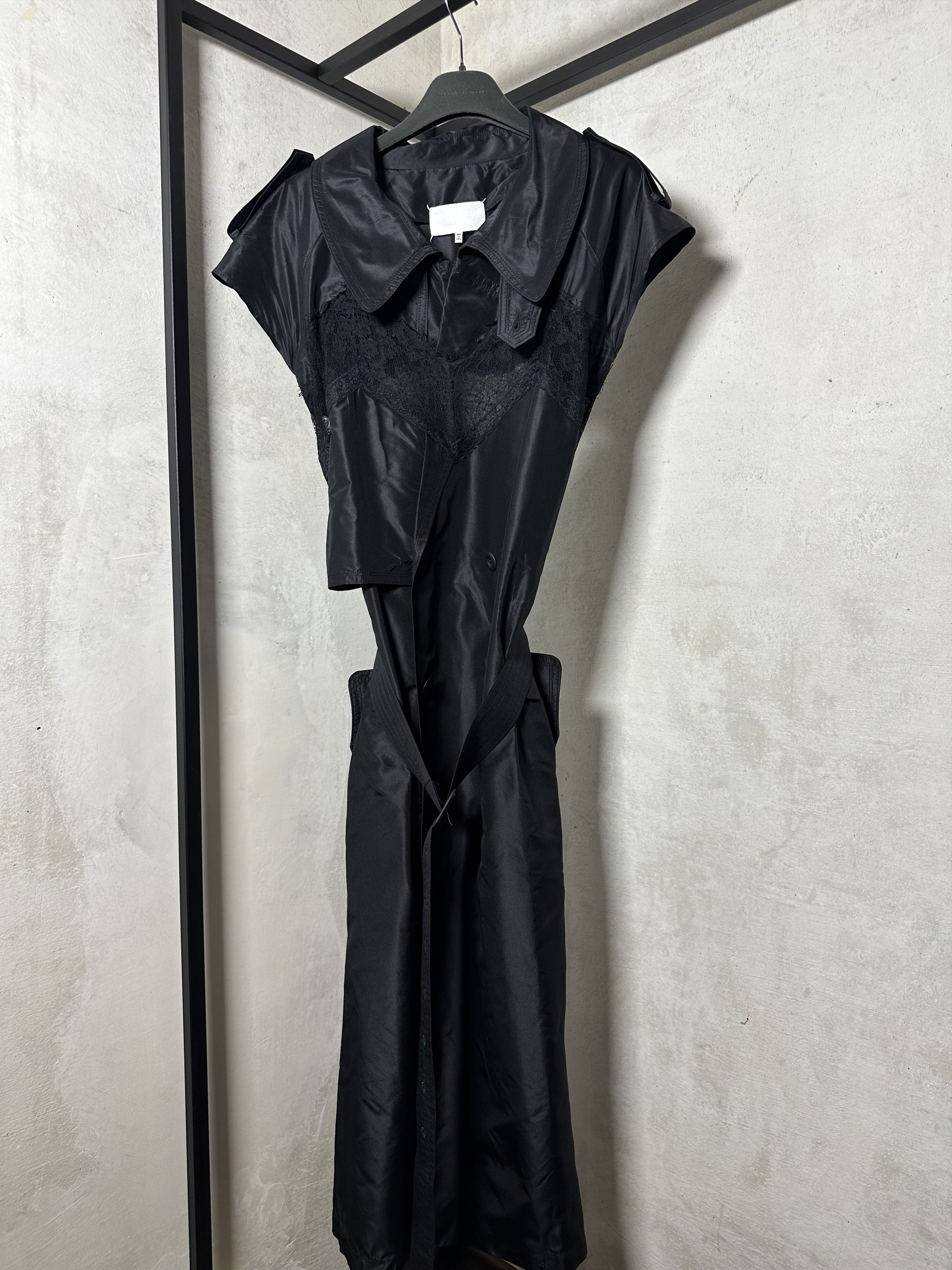 Maison Margiela Maison Margiela SS17 Lace Trench Coat Midi Dress Size S / US 4 / IT 40 - 4 Thumbnail