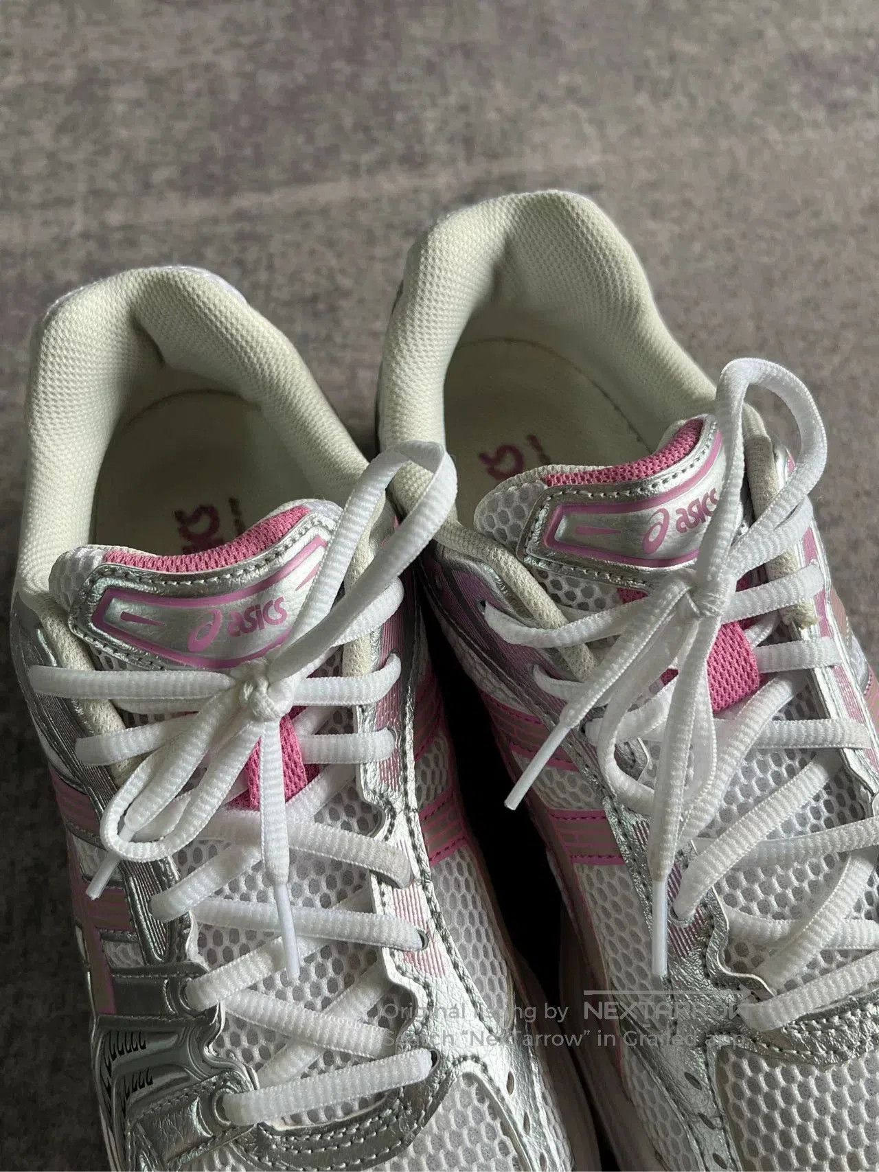 Asics Asics Pink Sports Shoes. Size US 10.5 / EU 43-44 - 4 Thumbnail
