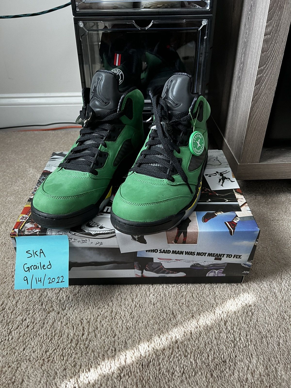 Jordan Brand × Nike Jordan 5 Retro Oregon SE Size US 10 / EU 43 - 5 Thumbnail