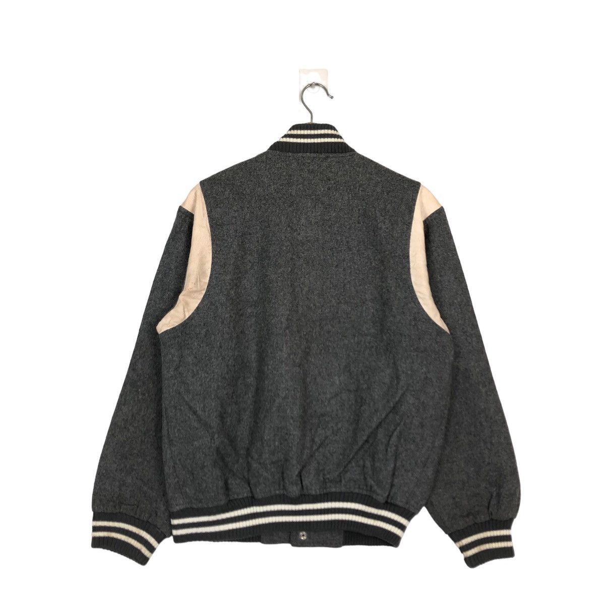 Japanese Brand 🔥90’s VINTAGE WOOL VARSITY JACKET M.WIN ISSEY MIYAKE Size US L / EU 52-54 / 3 - 7 Thumbnail