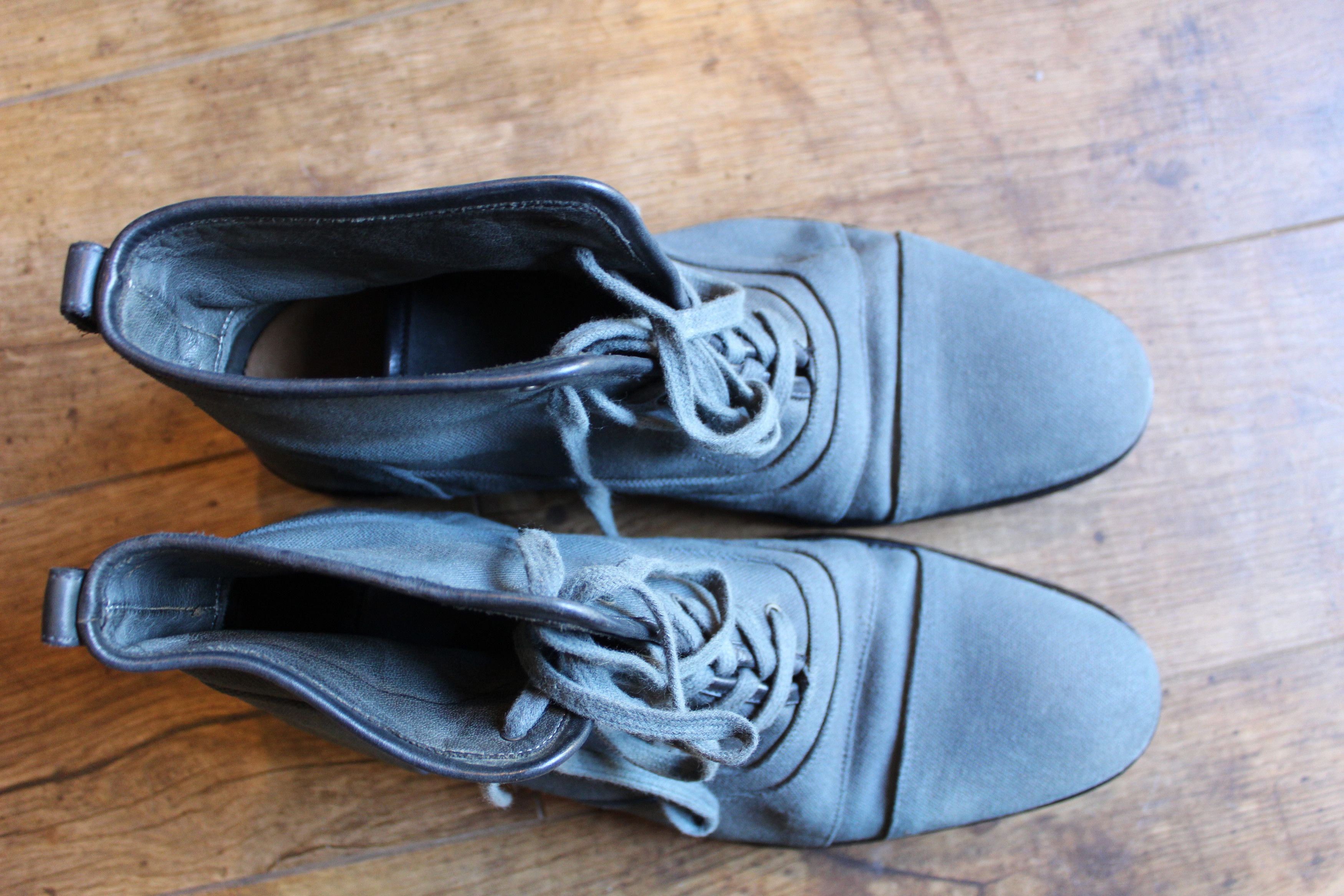 John Varvatos Varvatos Fleetwood Boot – Garment Canvas / Hand Dyed Size US 11 / EU 44 - 5 Thumbnail