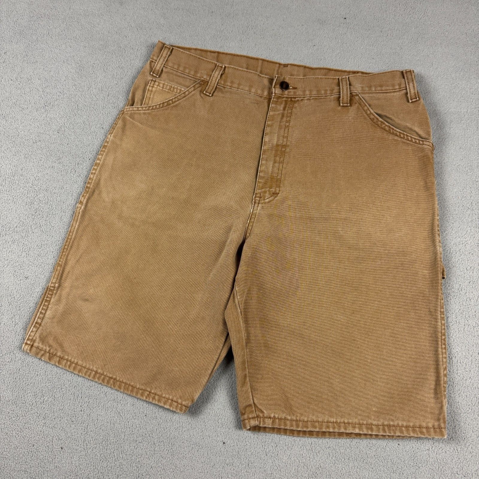 Dickies Dickies Duck Canvas Carpenter Shorts Brown Loose Workwear 36 Size US 36 / EU 52 - 5 Thumbnail