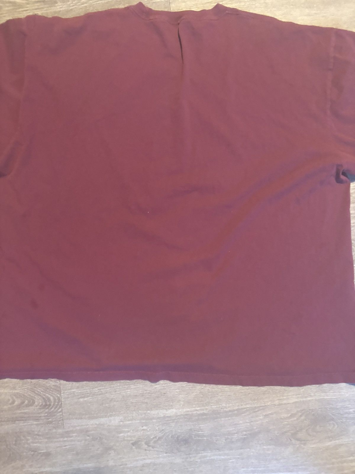 Other Risq Takers Men's Maroon Crew Neck Graphic Print T-Shirt 5XB Size US XXL / EU 58 / 5 - 5 Thumbnail