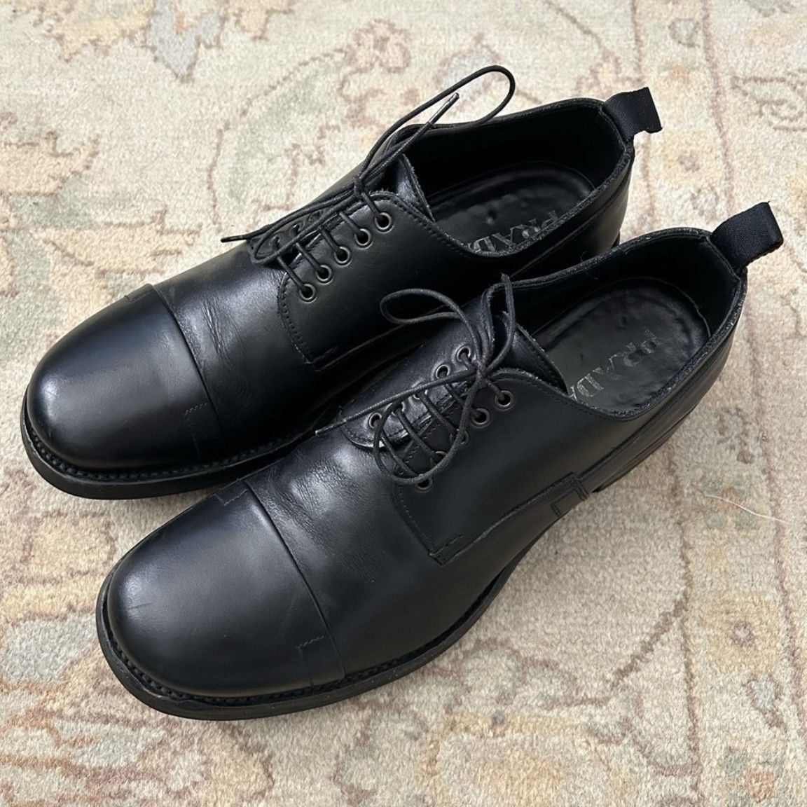 Prada Leather Dress Shoes Size US 8.5 / EU 41-42 - 1 Thumbnail
