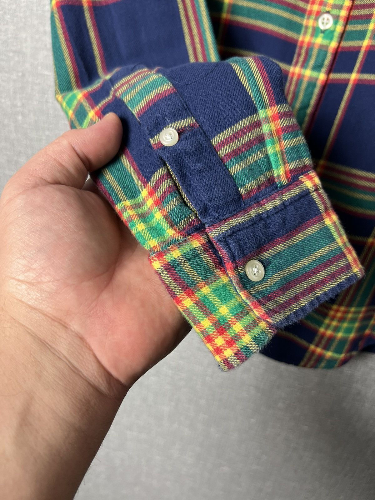 Polo Ralph Lauren Polo Ralph Lauren American Plaid Checkered Flannel Shirt Size US S / EU 44-46 / 1 - 6 Thumbnail