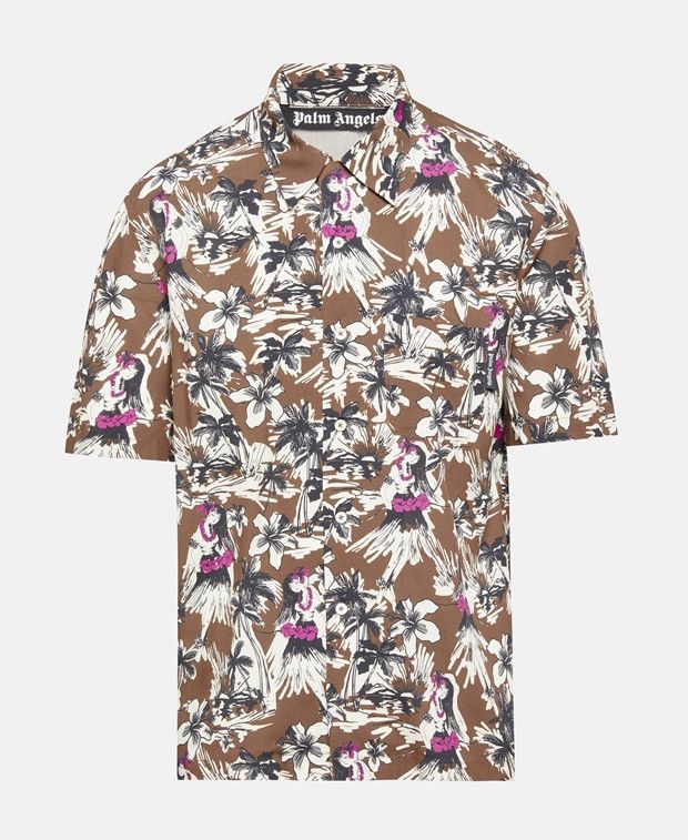 Palm Angels Short-sleeved shirt Size 48R - 1 Preview