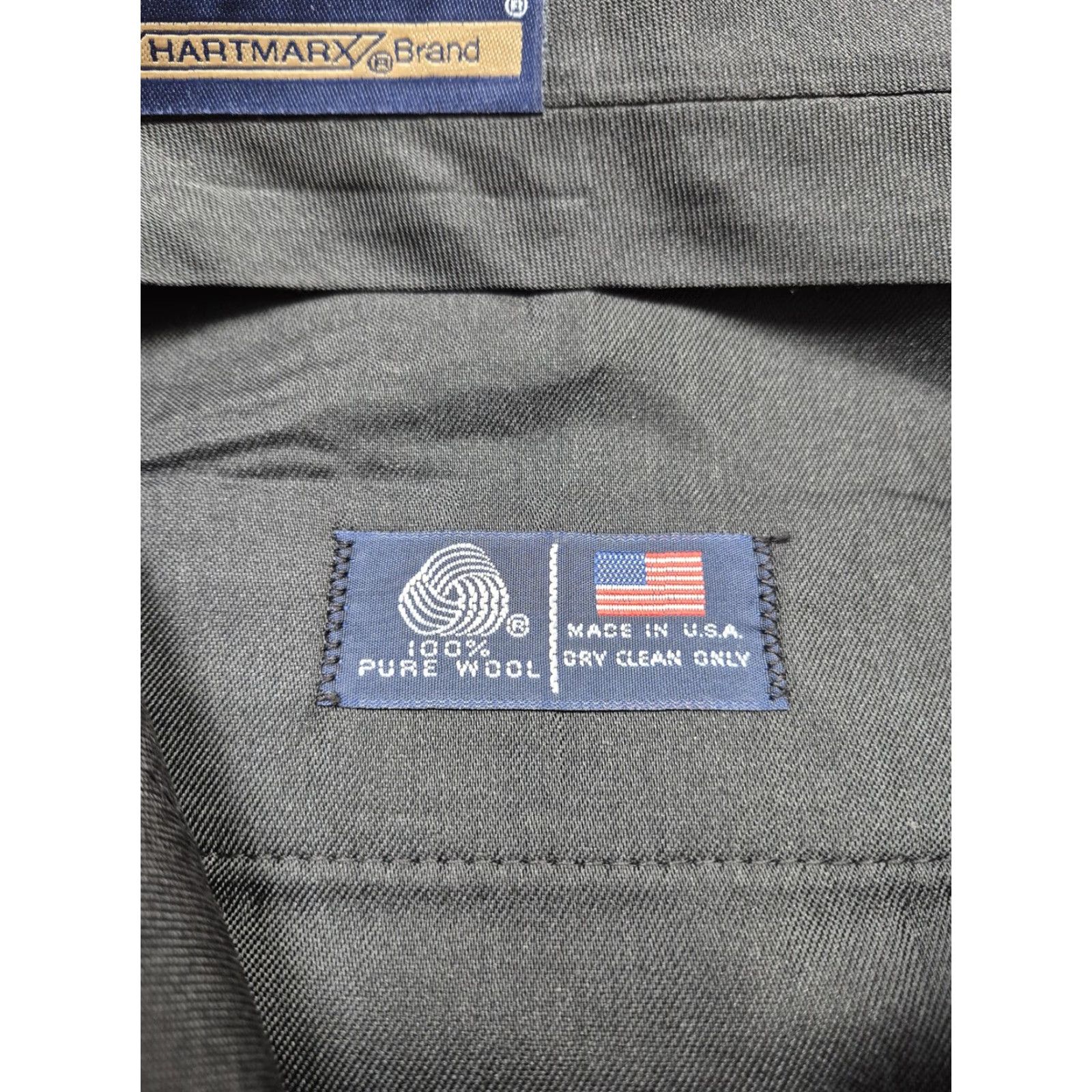 Vintage VTG John Alexander Dress Pants Men's 38x36 Gray Wool Pleated Unhemmed NWT Size US 38 / EU 54 - 4 Thumbnail