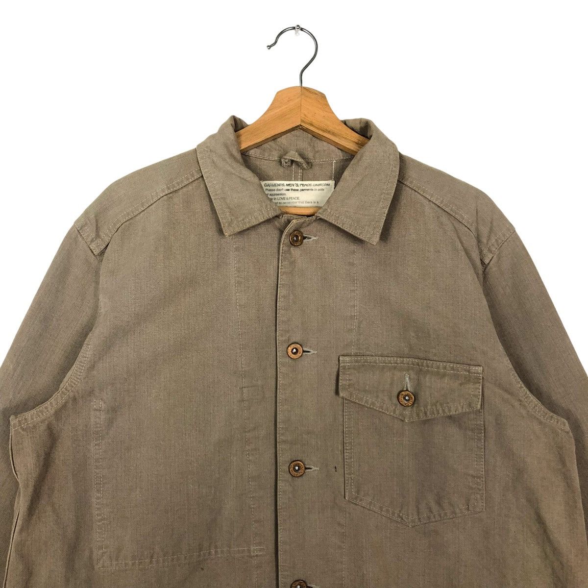 Japanese Brand 🔥TRUE VINTAGE JAN 1963 CHORE WORK JACKET JOHNBULL Size US L / EU 52-54 / 3 - 3 Thumbnail