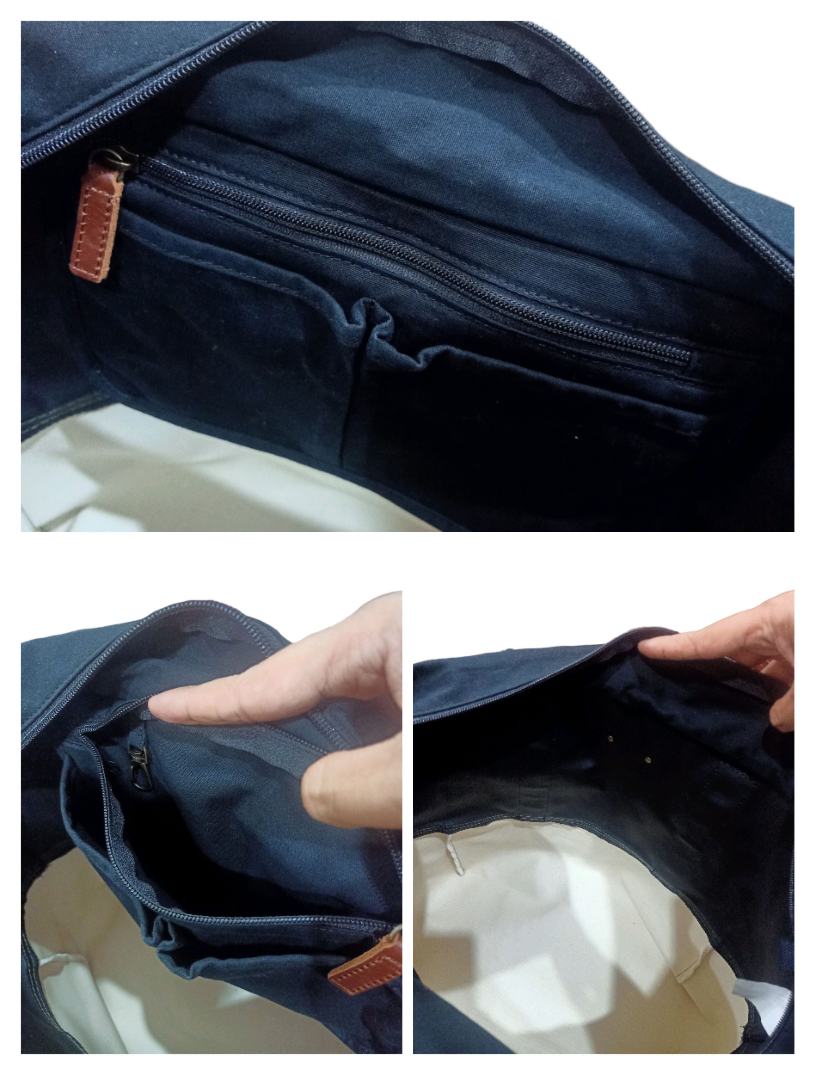 L.L. Bean L.L.Bean Nor'easter Canvas Tote Sling Bag Size ONE SIZE - 10 Thumbnail