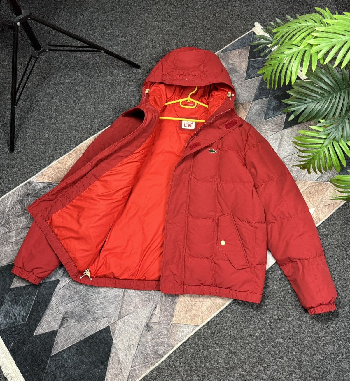 Lacoste LACOSTE LIVE DOWN JACKET PUFFER Y2K DRILL STYLE SIZE M Size US M / EU 48-50 / 2 - 5 Thumbnail
