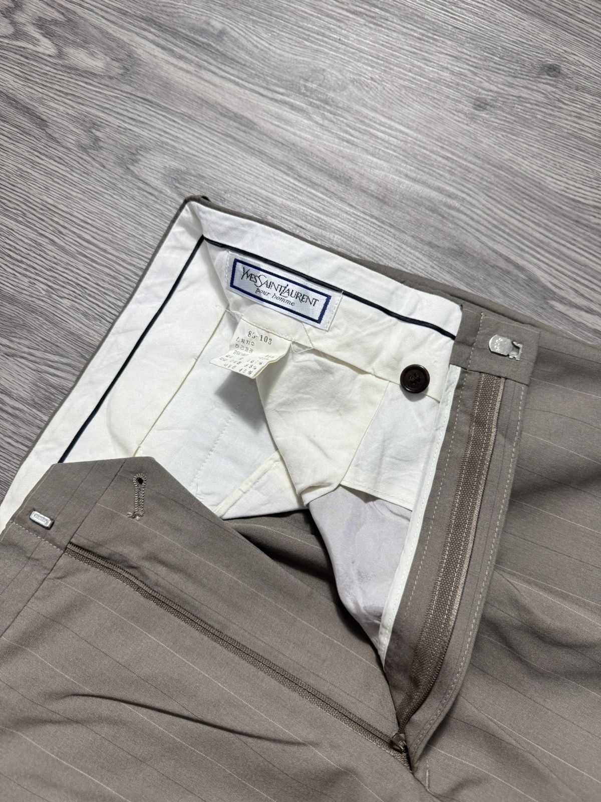 Yves Saint Laurent Yves Saint Laurent Pour Homme Trousher Pants Size US 31 - 2 Thumbnail