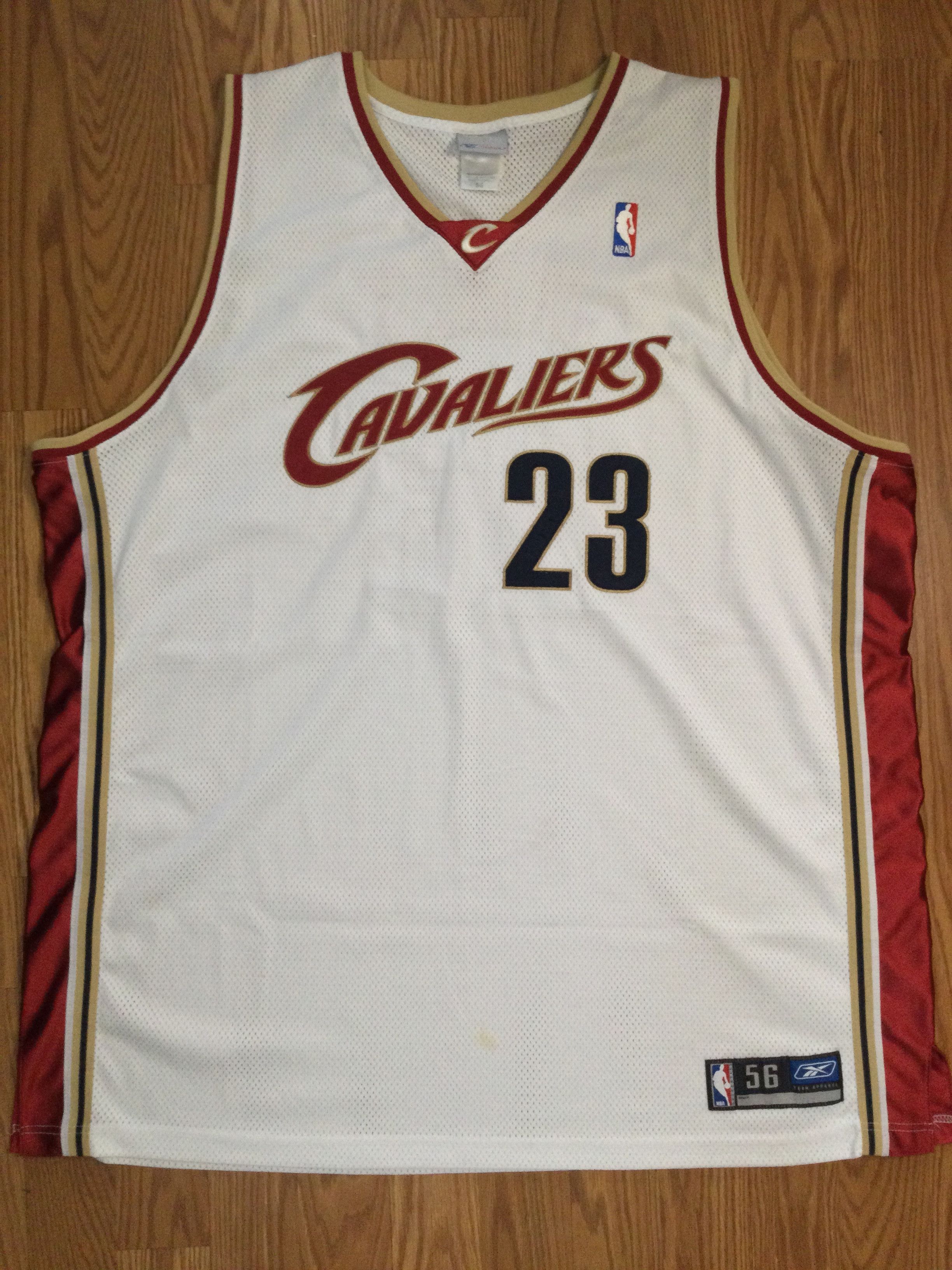 Reebok Authentic Cleveland Cavaliers LeBron James Reebok NBA Jersey Size US XXL / EU 58 / 5 - 2 Thumbnail