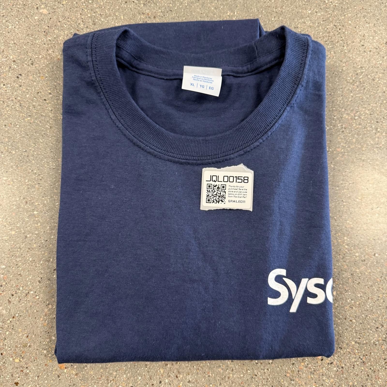 Designer Vtg Sysco Food Corp T-shirt Port & Company XL Size US XL / EU 56 / 4 - 8 Thumbnail