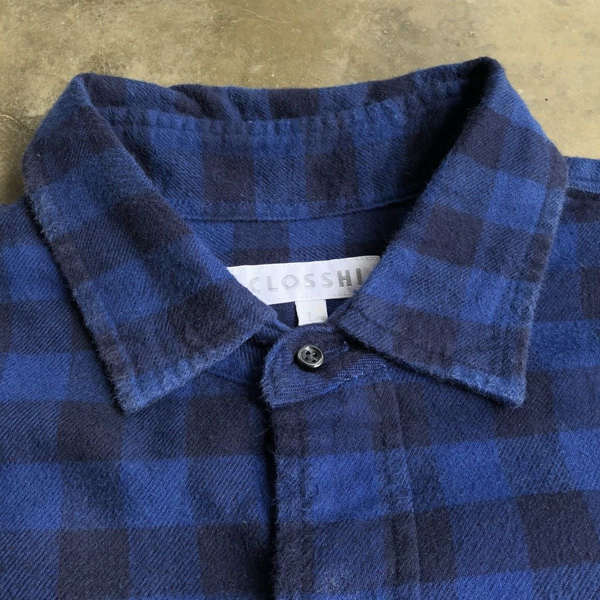 Sugar Cane 2000s Closshi Japan Flanel Plaid Long Slevee Shirt Button Up Size US XL / EU 56 / 4 - 11 Thumbnail