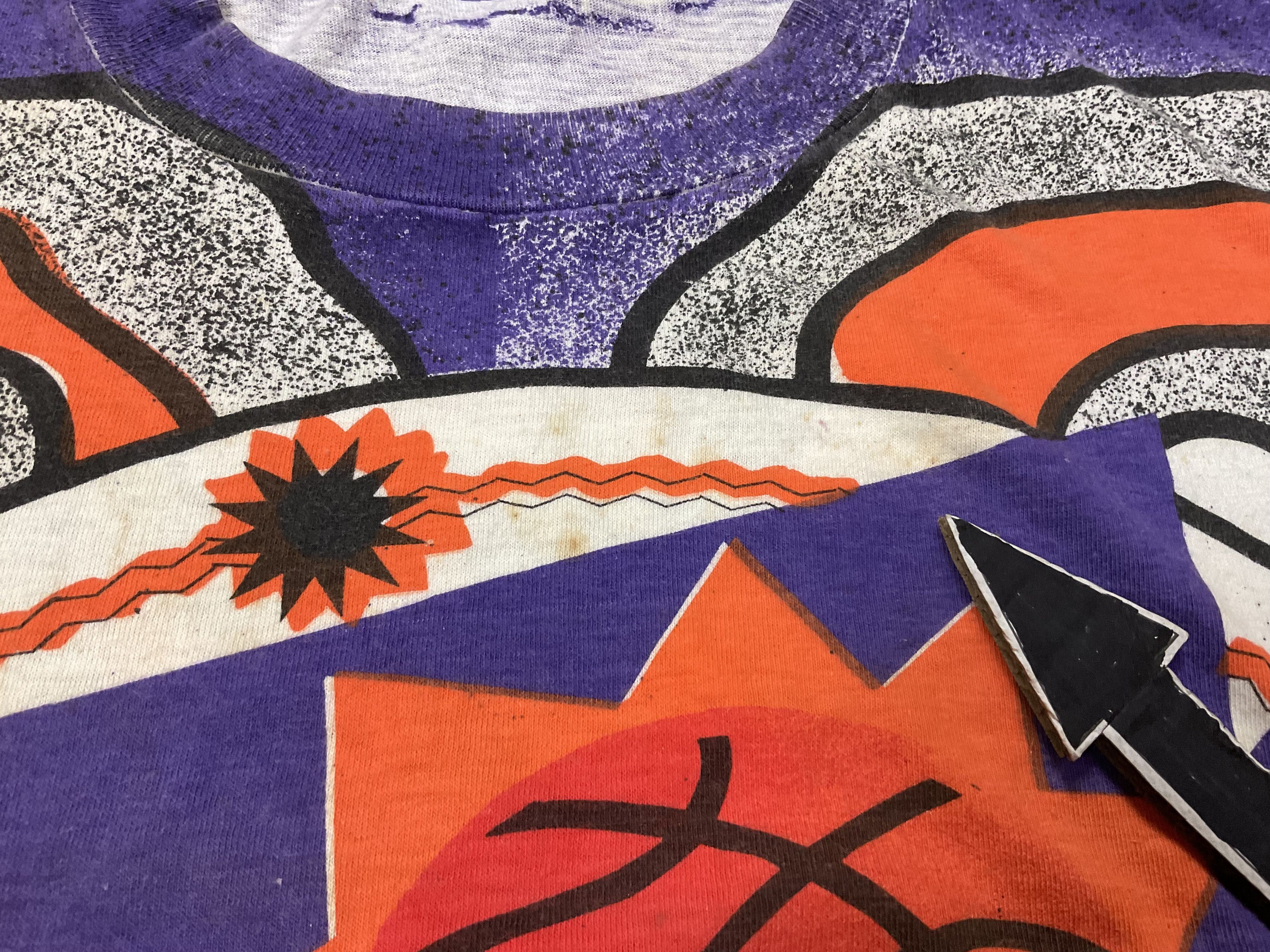 NBA Vintage 90s Phoenix Suns All Over Print T-Shirt Double Sided Size US L / EU 52-54 / 3 - 6 Thumbnail