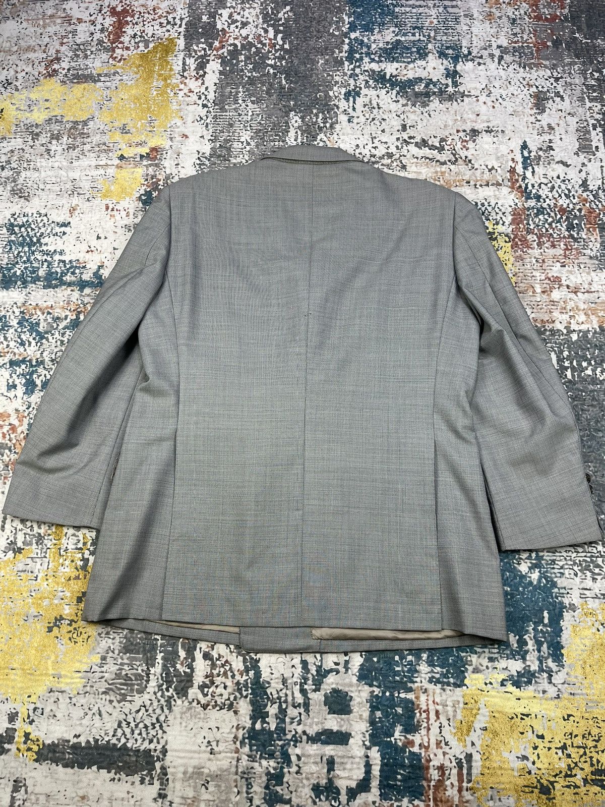 Burberry Vintage Burberrys Monogram Button Peak Lapel Blazer Size US M / EU 48-50 / 2 - 7 Thumbnail