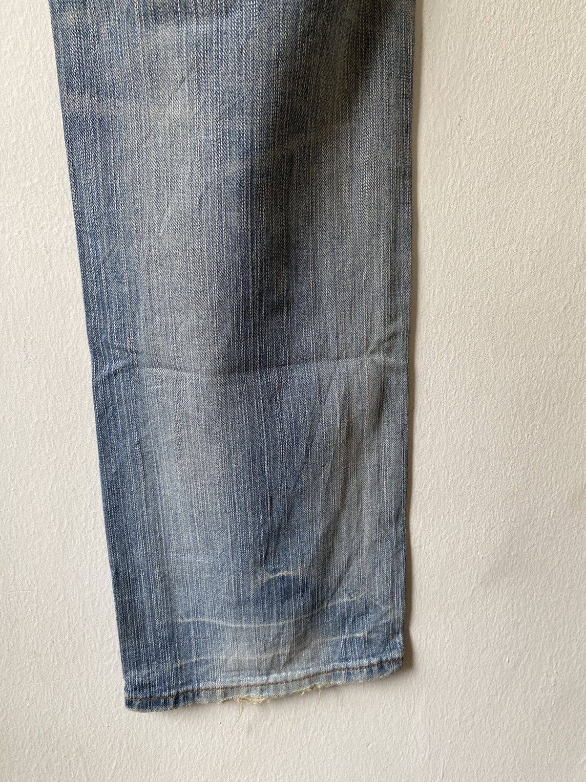 Edwin × Japanese Brand Japanese Brand Edwin Distressed Patchwork Design Denim Size US 30 / EU 46 - 13 Thumbnail