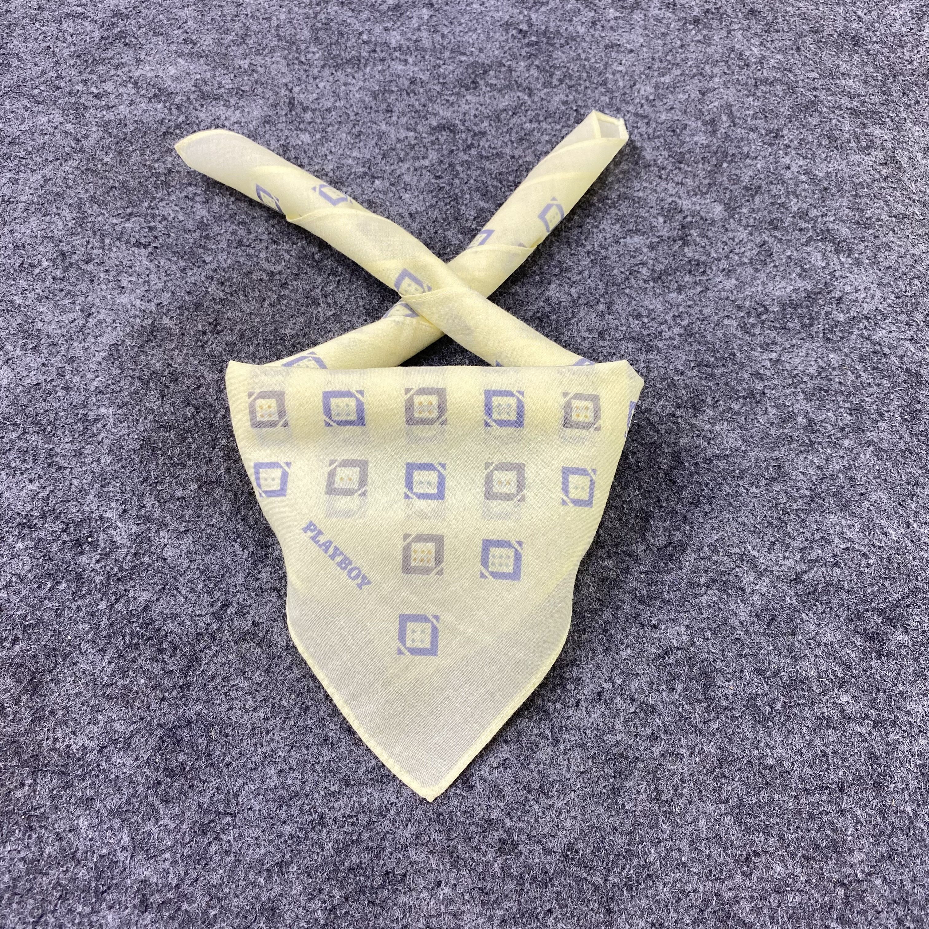 Playboy Playboy Handkerchief Neckerchief Bandana-B1462 Size ONE SIZE - 2 Thumbnail
