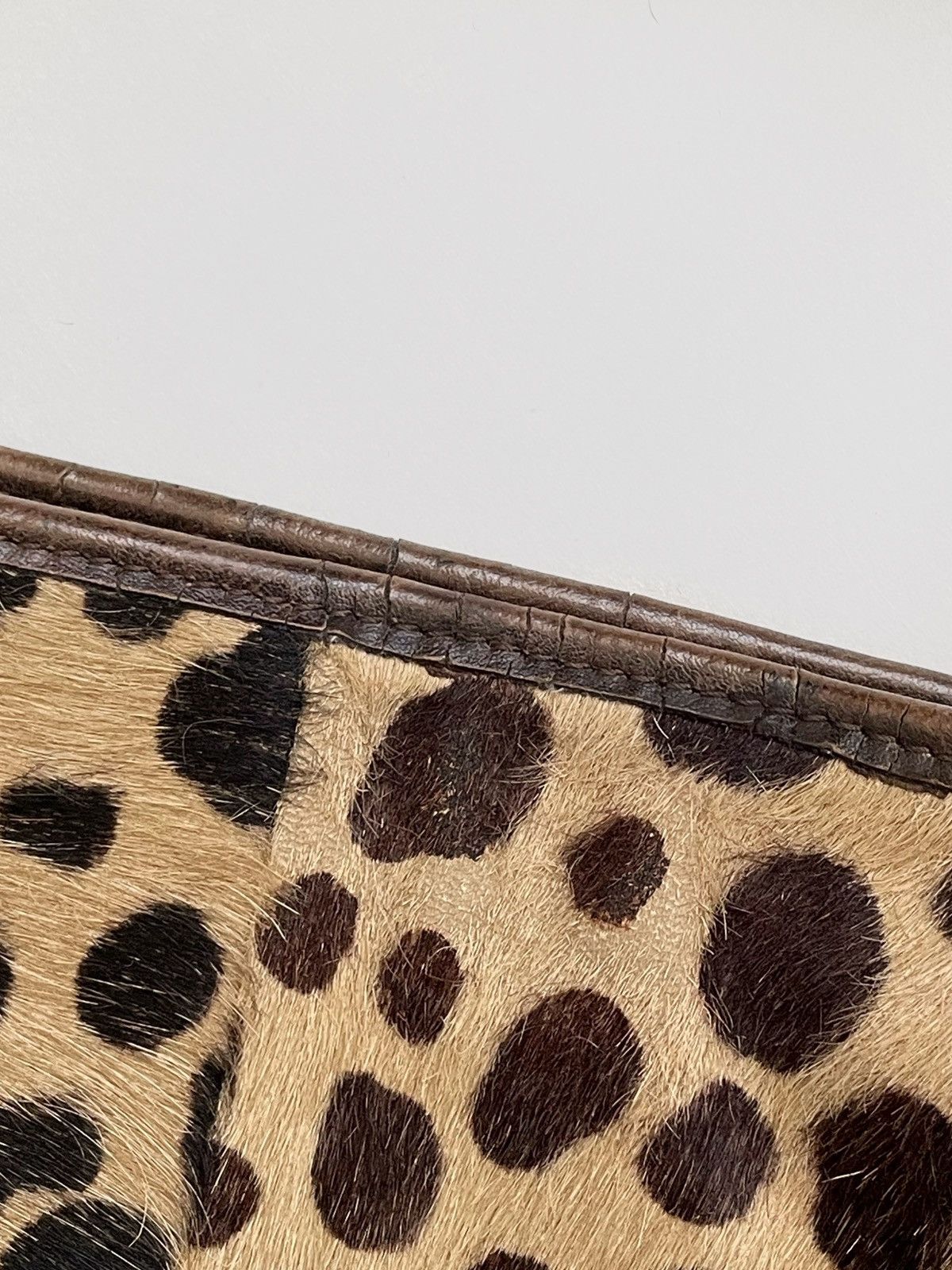 Leather × Vintage Vintage Red Wall fur/leather shoulder bag 2000s Size ONE SIZE - 9 Thumbnail