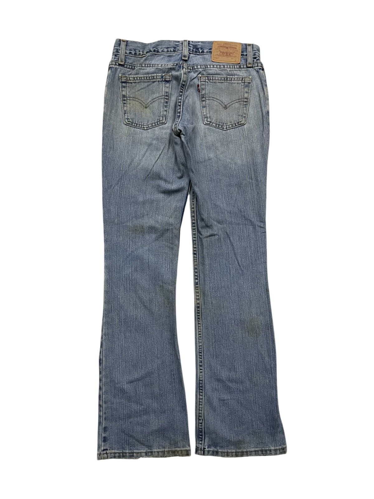 Levi's VINTAGE LEVIS 518 SUPER LOW BOOTCUT JEANS MADE IN USA Size 28" / US 6 / IT 42 - 2 Thumbnail