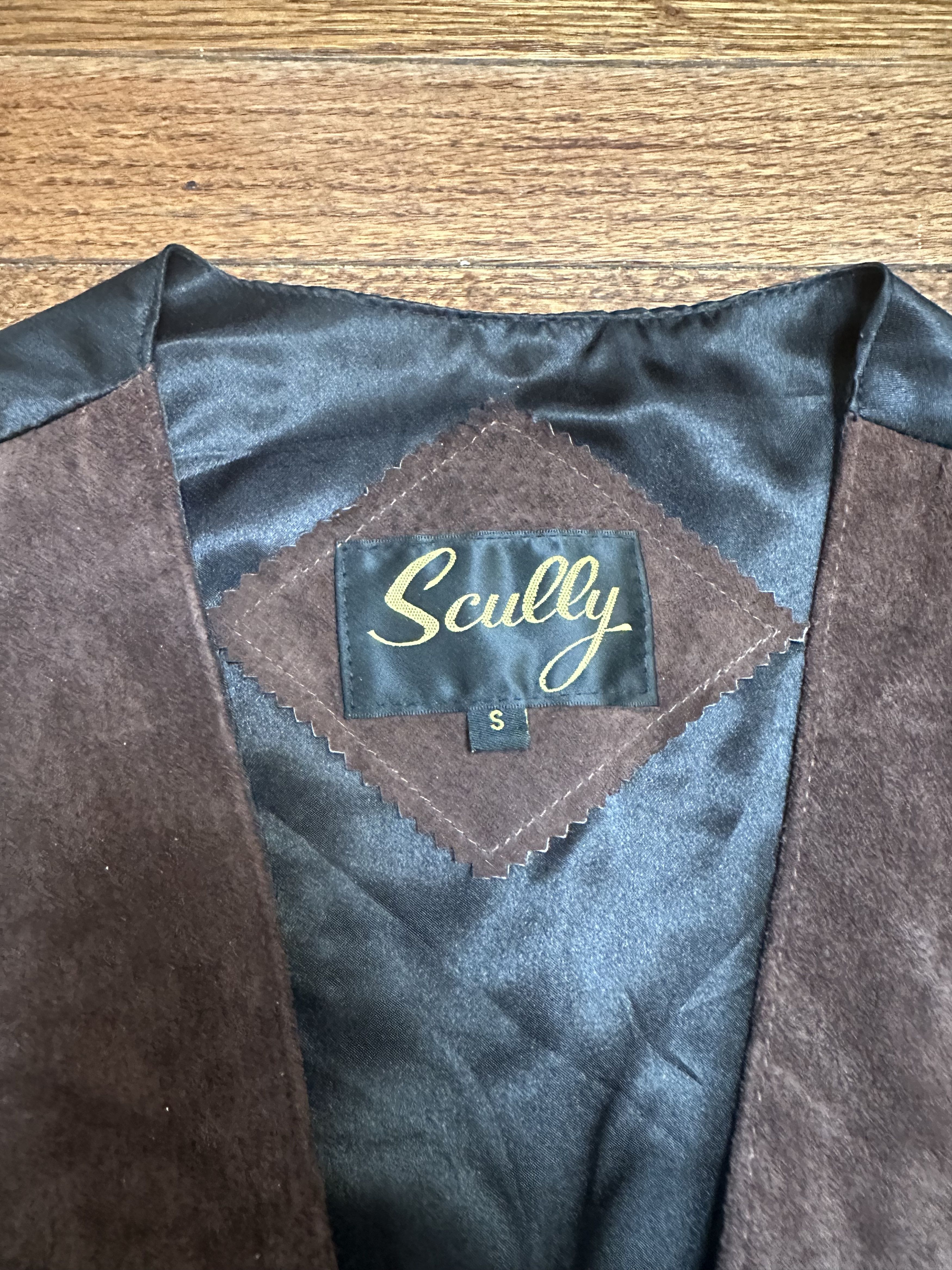 Scully Scully Dark Brown Suede Vest Size US S / EU 44-46 / 1 - 4 Thumbnail
