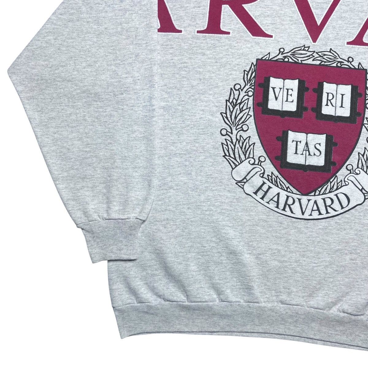NCAA 1990s Harvard University Crimson Across Spell Out Sweatshirt Size US XL / EU 56 / 4 - 20 Thumbnail