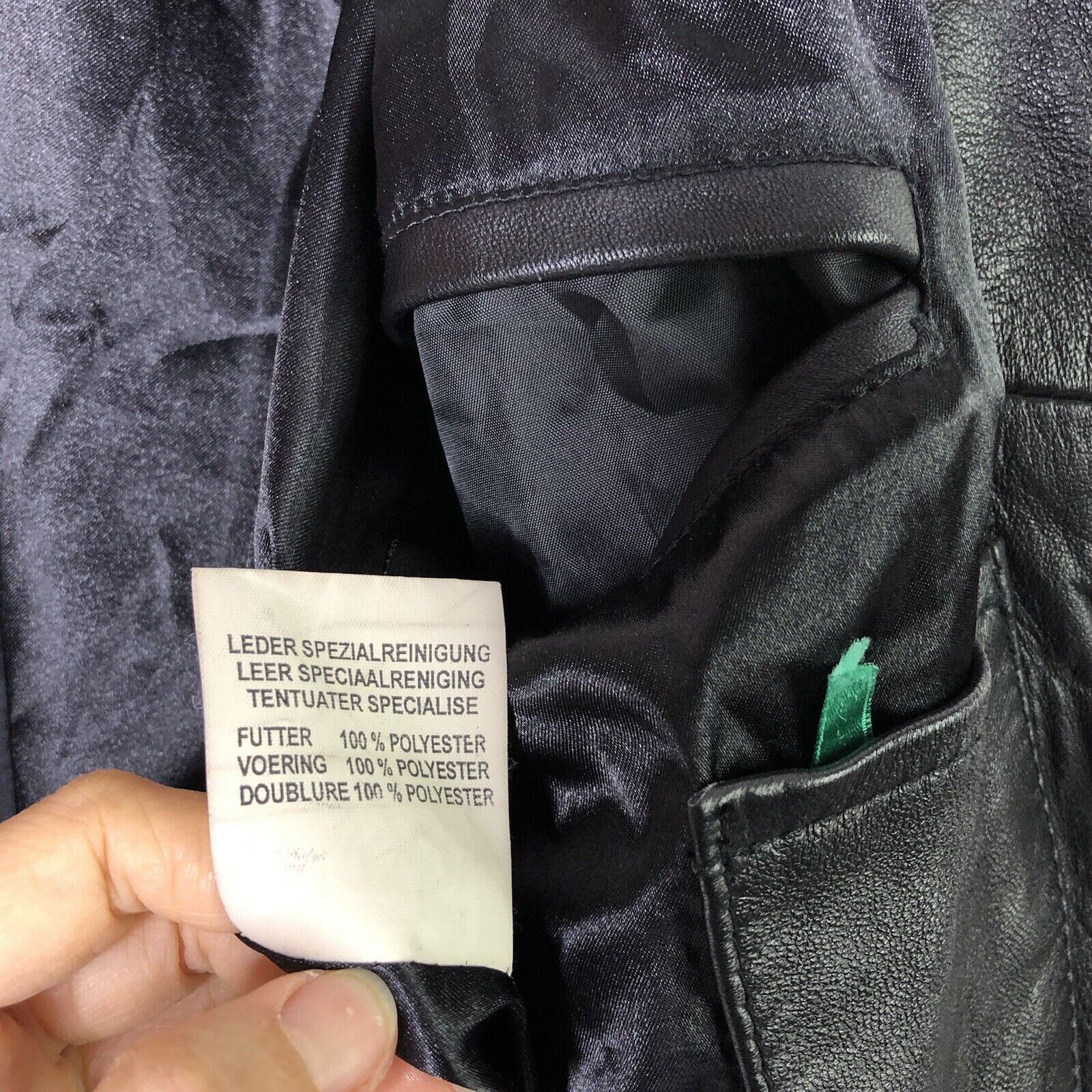 Other Se-ka Men Black Soft Lamb Leather Jacket Size XL Full zip Size US XL / EU 56 / 4 - 16 Thumbnail