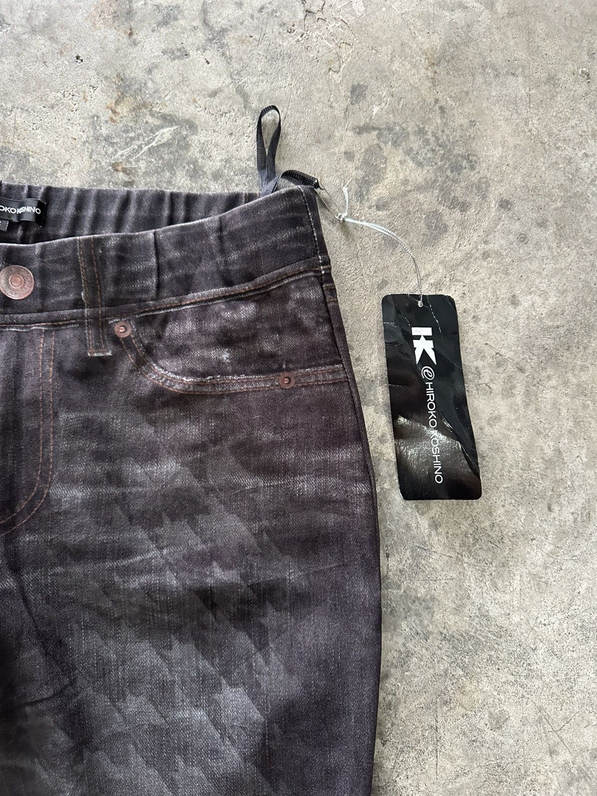 Hiroko Koshino Homme Hiroko Koshino Legging Pant Size 28" / US 6 / IT 42 - 3 Thumbnail