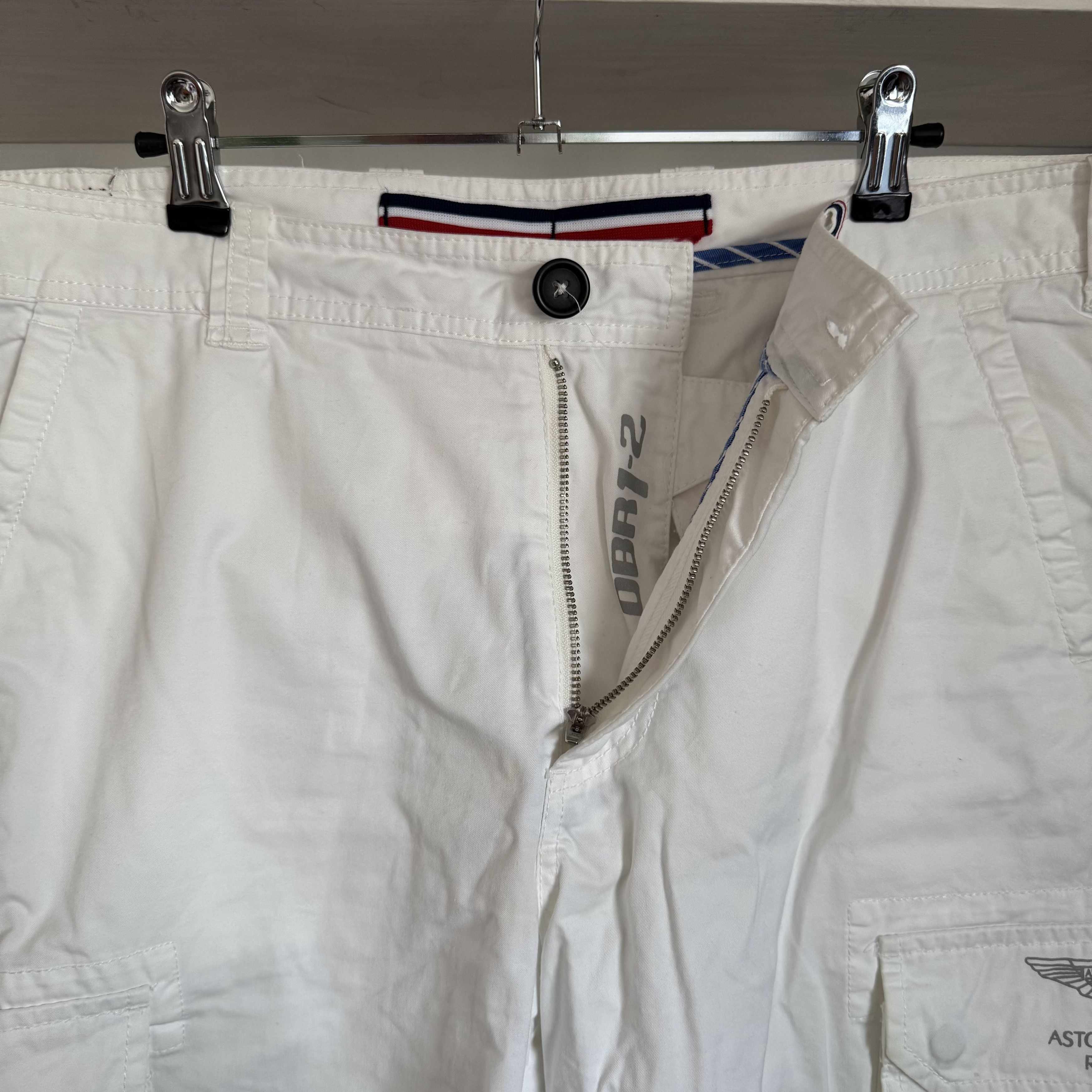 Hackett Mens Hackett Aston Martin Racing AMR Cargo Shorts 36 Size US 36 / EU 52 - 8 Thumbnail